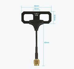 Антена 2.4GHz BETAFPV Moxon V2 65mm 5.4Dbi, SMA-Male, для передавачів ELRS 2.4, лінійна поляризація