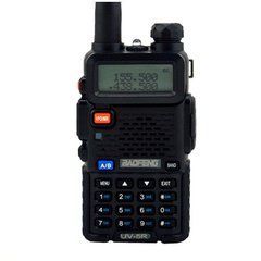 Рація Baofeng UV-5R, дальність 10км, батарея 1800mAh, 8W
