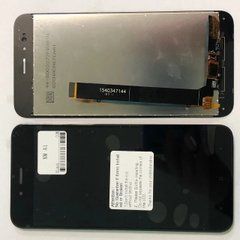 Дисплейний модуль для телефону Xiaomi Mi A1, MI 5X в зборі з тачскріном, чорний, HC, High Copy, без рамки