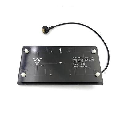 Панельная направленная антенна 5.8G Maple Wireless 17Dbi, SMA-Male-AAT, вертикальная поляризация, для FPV
