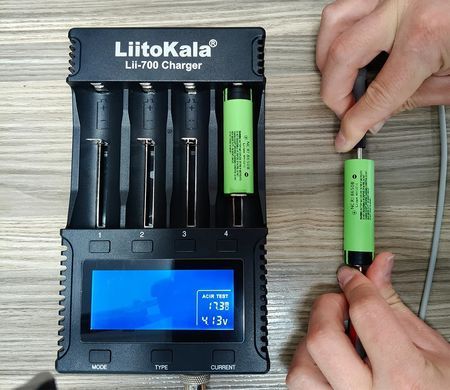 Акумулятор 18650 LiitoKala NCR18650B 34B-JT 3400mAh, Li-Ion для ліхтарів, з клемним виступом