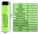 Акумулятор 18650 LiitoKala NCR18650B 34B-JT 3400mAh, Li-Ion для ліхтарів, з клемним виступом