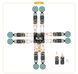 Контроллер распределения питания iFlight BLITZ PDB Pro 4-8S, 330A/80A with BEC 5V/3A 12V/2A