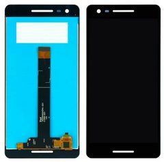 Дисплей Nokia 2.1 dual sim модуль в зборі з тачскріном, чорний, без рамки