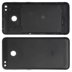 Задня кришка з бічною кнопкою для Xiaomi Redmi 4x, чорна, Original PRC