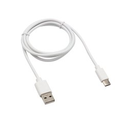 Кабель для телефону USB to Type C 2.4A 1m білий, Original