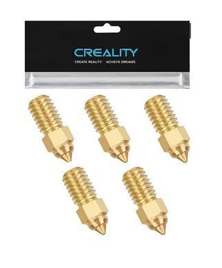Сопло Creality Ender-3 V3 SE 0.4мм латунь, набор 5 шт, оригинальные
