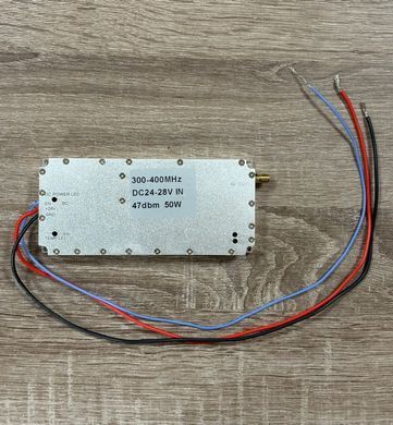 Усилительный модуль 300-400MHz РЭБ GaN Anti Drone YNX-320M, 50W, с циркулятором, на GaN транзисторе
