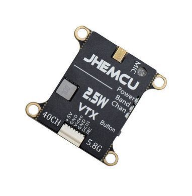 Видеопередатчик VTX 5.8G, 2.5W, 40CH JHEMCU VTX2W5, для FPV дронов