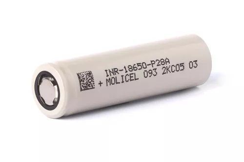 Акумулятор 18650 високострумовий під пайку, Molicel P28A 2800mAh, 35A, Li-Ion