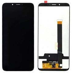 Дисплей ZTE Blade V18 модуль в зборі з тачскріном, чорний, без рамки
