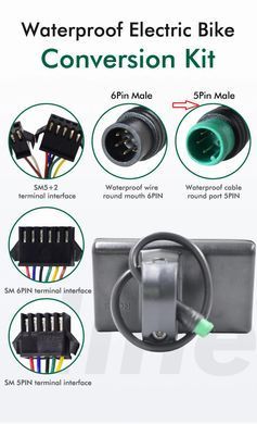 Дисплей S866 LCD 24V/36V/48V, 5 pin WP, UART2, для электровелосипеда, электросамоката