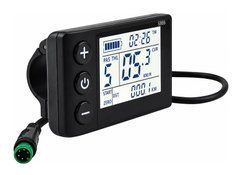 Дисплей S866 LCD 24V/36V/48V, 5 pin WP, UART2, для електровелосипеда, електросамоката