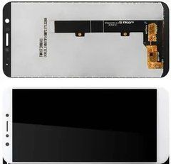Дисплей GENERAL MOBILE GM 8 модуль в зборі з тачскріном, білий, High Copy, з рамкою