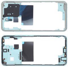 Средняя часть корпуса для телефона Xiaomi Redmi Note 10 зеленая, Original PRC