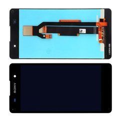 Дисплей Sony Xperia E5 F3311 модуль в сборе с тачскрином, черный, Original, без рамки