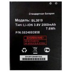 Акумуляторна батарея BL3819 для мобільного телефону Fly IQ4514 Quad EVO Tech 4 # 5834003958/58340039