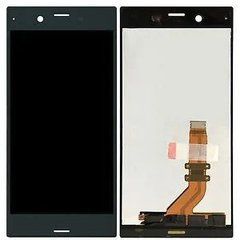 Дисплей Sony Xperia XZ F8332 модуль в зборі з тачскріном, чорний, Original, без рамки