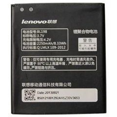 Lenovo A678T, A830, A850, A859 аккумуляторная батарея BL198 оригинал 2250mAh