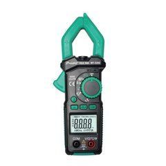 Кліщі струмовимірювальні Pro'sKit MT-3202 True RMS AC до 600A, цифровий мультиметр з NCV, вимірювання температури та ємності