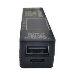 Перетворювач живлення AOKoda XT60 &rarr; USB-A/C PD3.0 QC3.0, 25Вт, 7&ndash;27В, зарядка телефонів від FPV АКБ