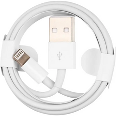 Кабель для телефону USB to lightning 2.4A 1m білий, Original