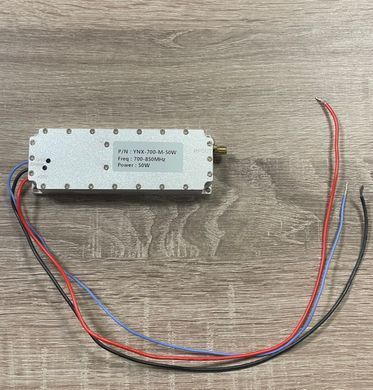 Усилительный модуль РЭБ GaN Anti Drone YNX-700M, 50W (700-850MHz), джаммер 700МГц, с циркулятором, на GaN