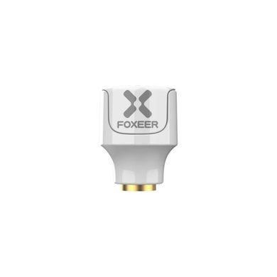 Антена 5.8G RHCP FOXEER Lollipop 4 Stubby 2.6Dbi, SMA-Male, всеспрямована, біла