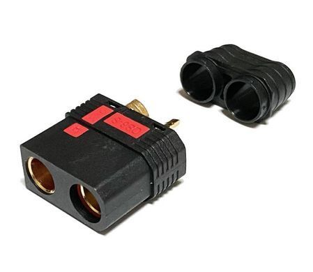 Коннектор QS8-S Female Anti-Spark, безискровой, 120A, под 6-10AWG, для мощных силовых соединений