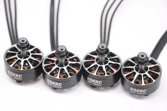 Мотор для FPV дрона 2807 4-6S 1300KV HSKRC, безколекторний